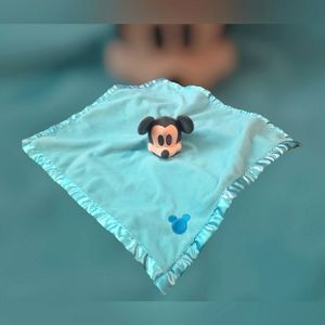 Disney Baby Mickey Mouse Lovie, Security Blanket, Blankie, Binkie 14 X 14